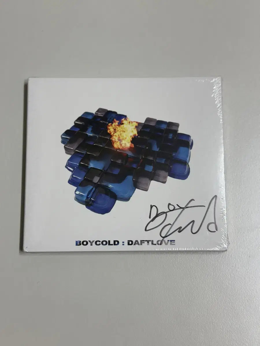 [미개봉][CD] 보이콜드 BOYCOLD DAFT LOVE 친필싸인반